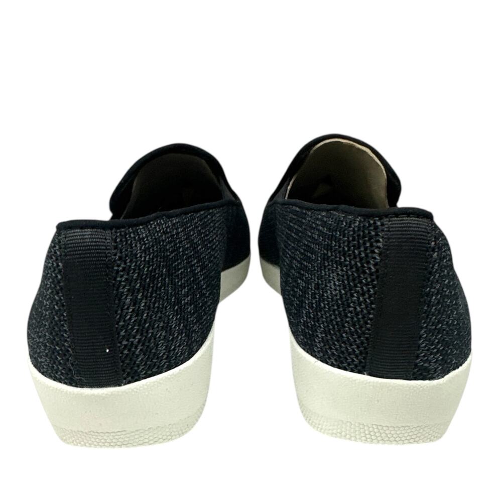 FitFlop Superskate Uberknit Loafers Sneakers Black Gray Women's size 8 - Picture 5 of 7